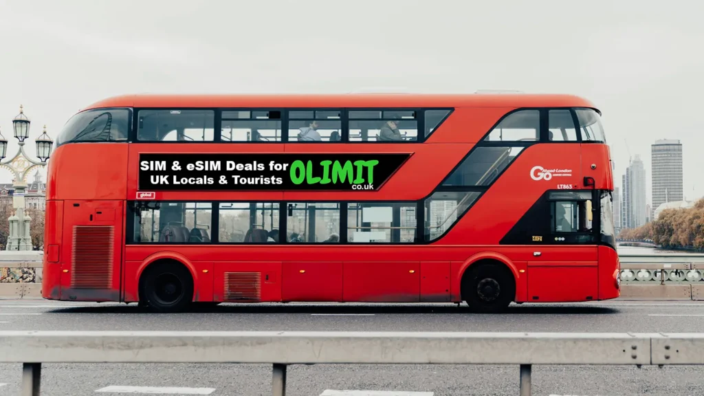 Red London Bus on bridge