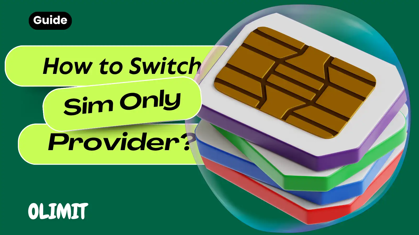 How to switch sim only provider?